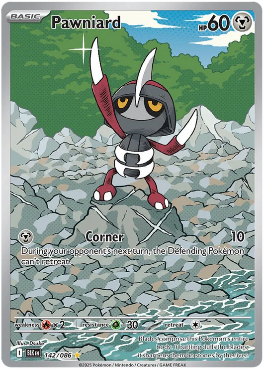 Pawniard (142/086) Illustration Rare - Black Bolt