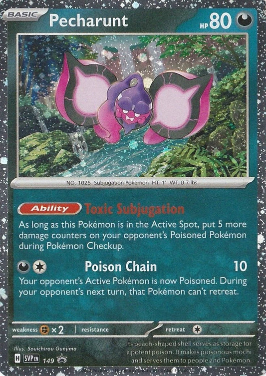 Pecharunt Cosmos Holo (149) - Scarlet & Violet Promos
