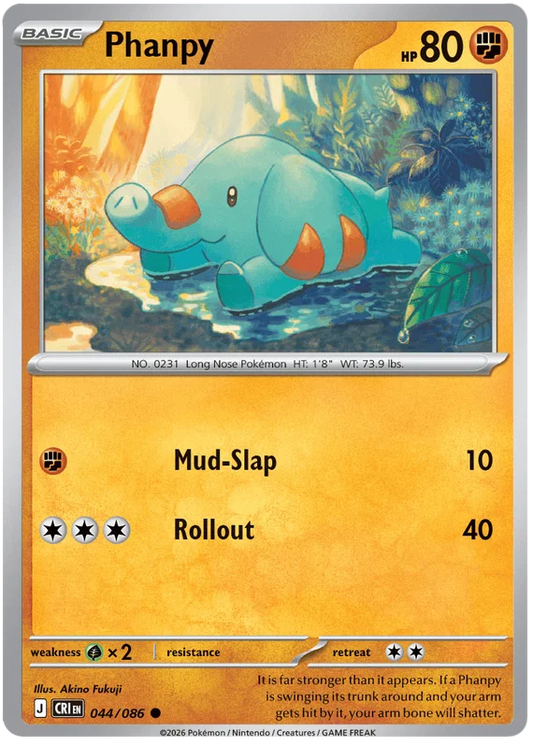 Phanpy (044/086) - Chaos Rising