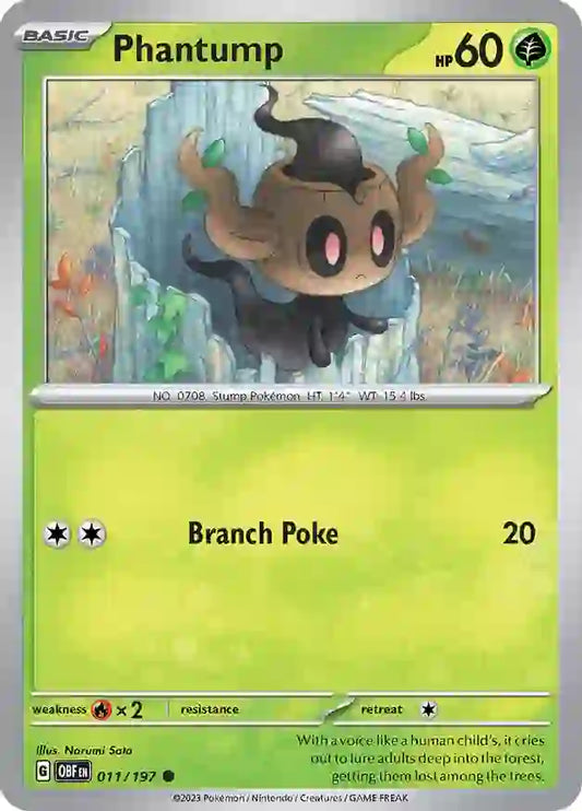 Phantump (011/197) - Obsidian Flames