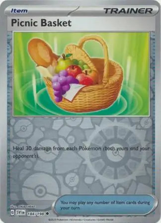 Picnic Basket Reverse Holo (184/198) - Scarlet & Violet