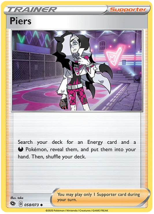 Piers [Reverse Holo] (058/073) - Champion's Path