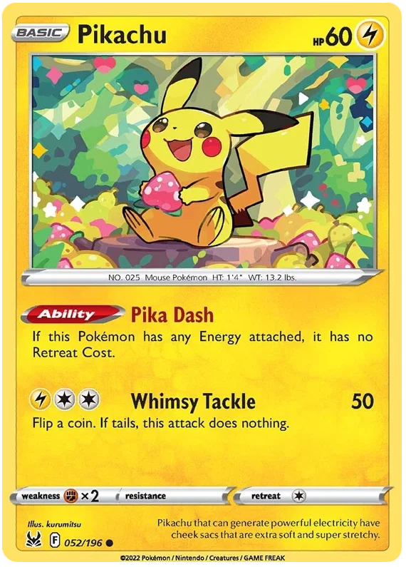 Pikachu (052/196) - Lost Origin