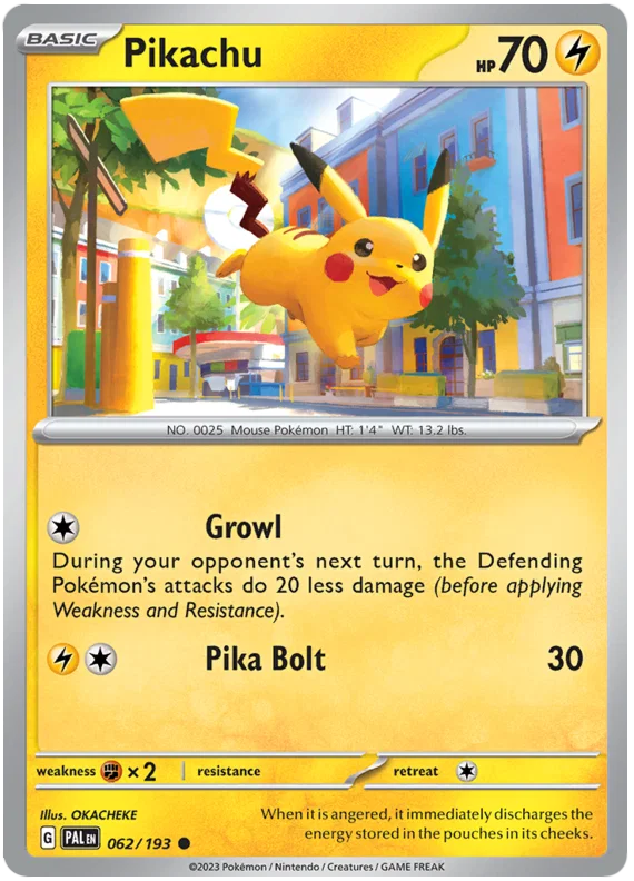 Pikachu (062/193) - Paldea Evolved