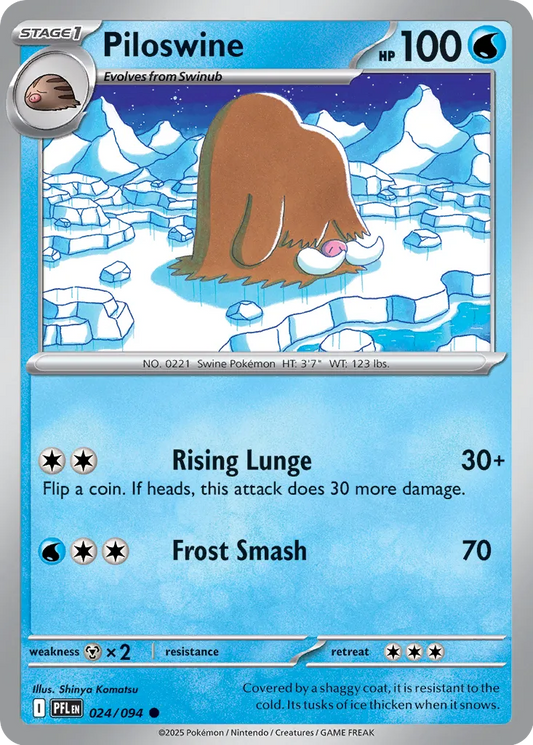 Piloswine (024/094) - Phantasmal Flames