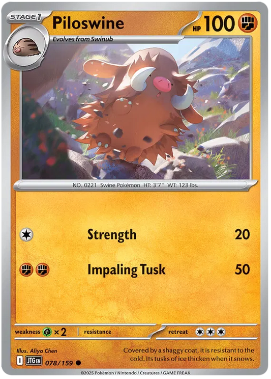 Piloswine (078/159) - Journey Together