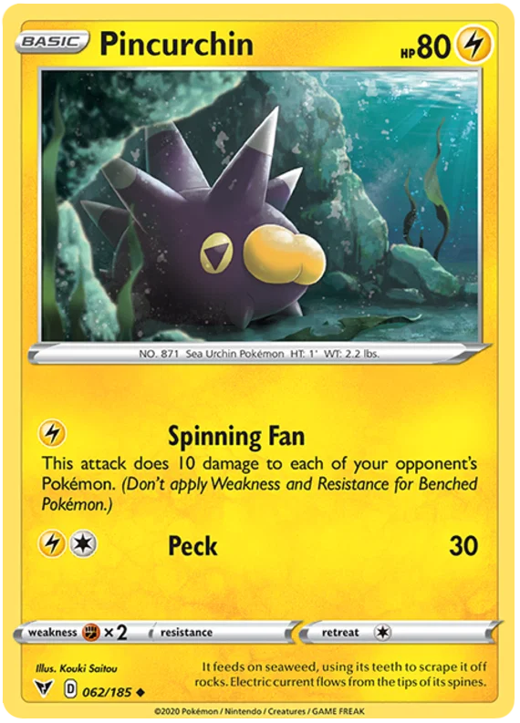 Pincurchin (062/185) - Vivid Voltage