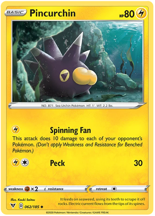 Pincurchin (062/185) - Vivid Voltage
