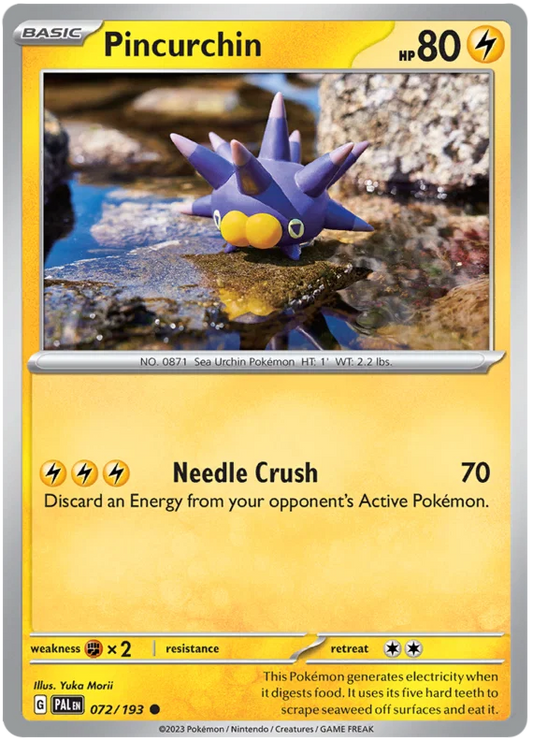 Pincurchin (072/193) - Paldea Evolved
