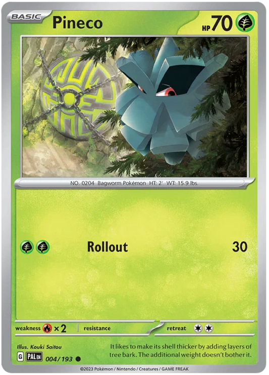 Pineco (004/193) - Paldea Evolved
