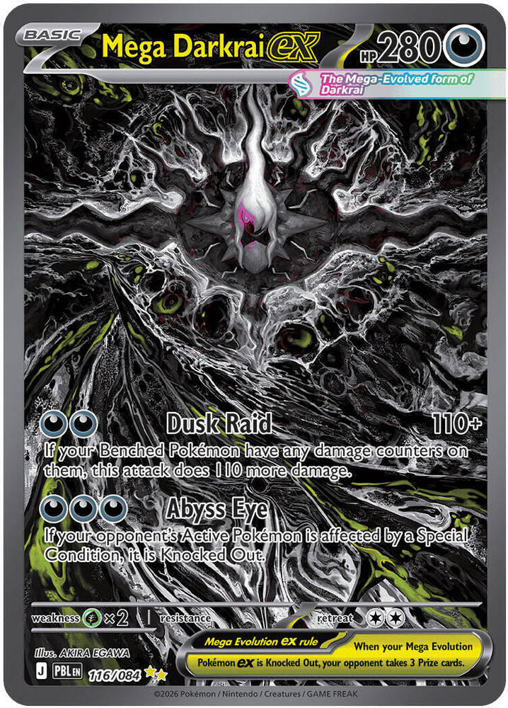 Pokémon Pitch Black Sleeved Boosterpakke