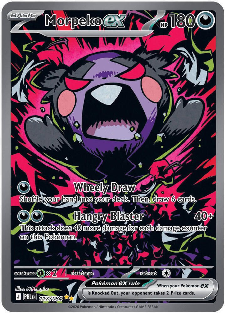 Pokémon Pitch Black Sleeved Boosterpakke