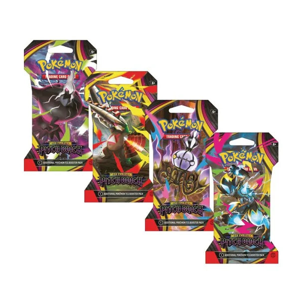 Pokémon Pitch Black Sleeved Boosterpakke