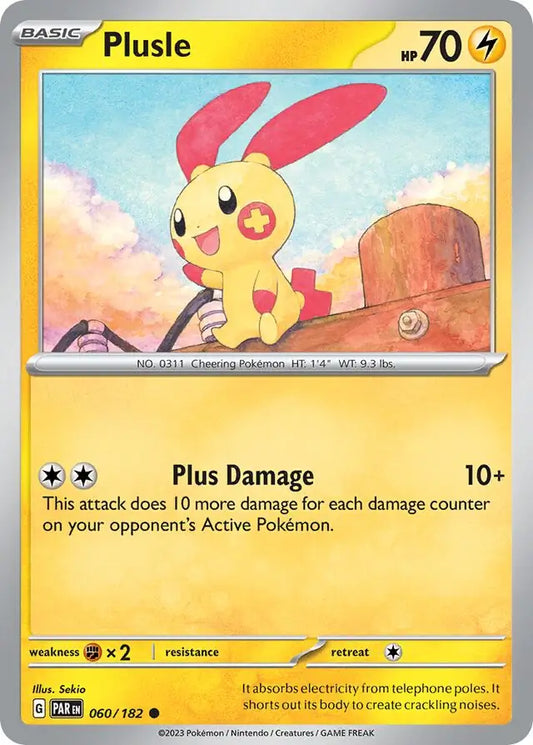 Plusle (060/182) - Paradox Rift