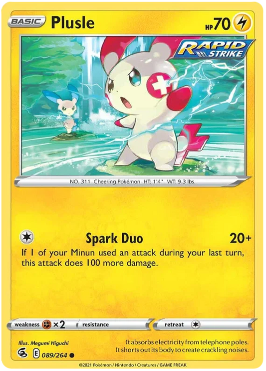 Plusle (089/264) - Fusion Strike