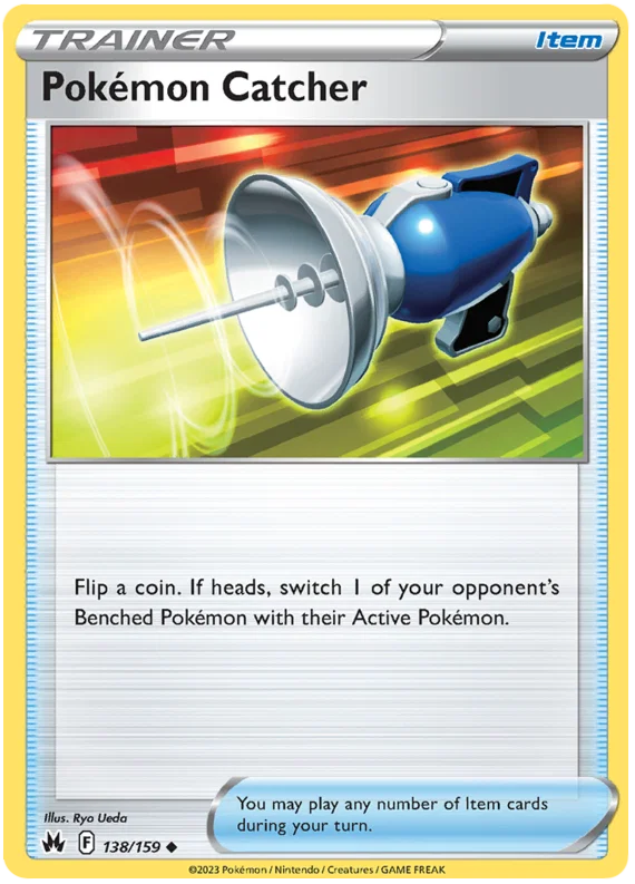 Pokémon Catcher (138/159) - Crown Zenith