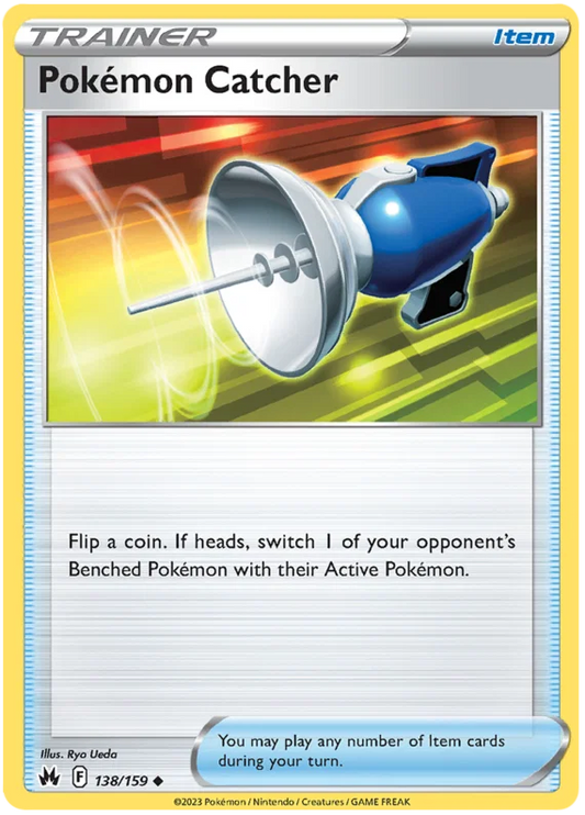 Pokémon Catcher (138/159) - Crown Zenith