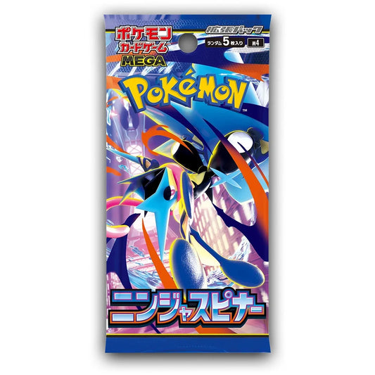 Pokémon Ninja Spinner Japansk Boosterpakke
