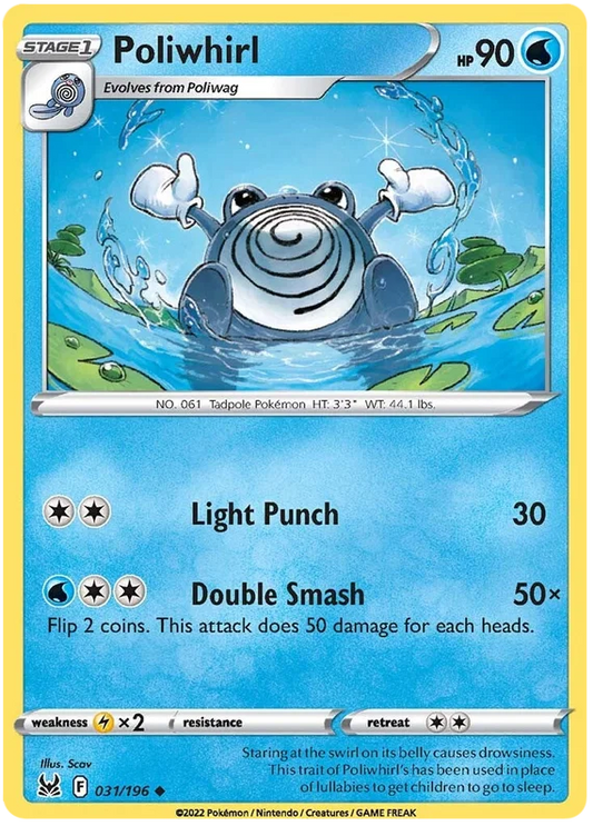 Poliwhirl (031/196) - Lost Origin