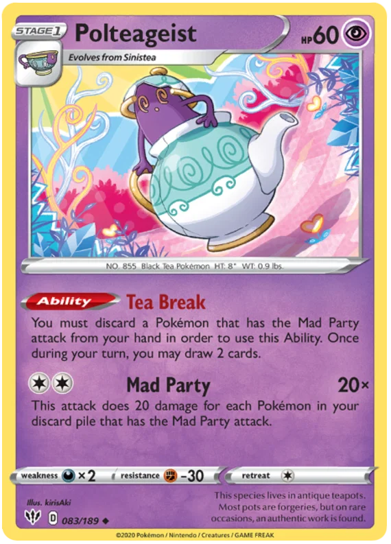 Polteageist (083/189) - Darkness Ablaze