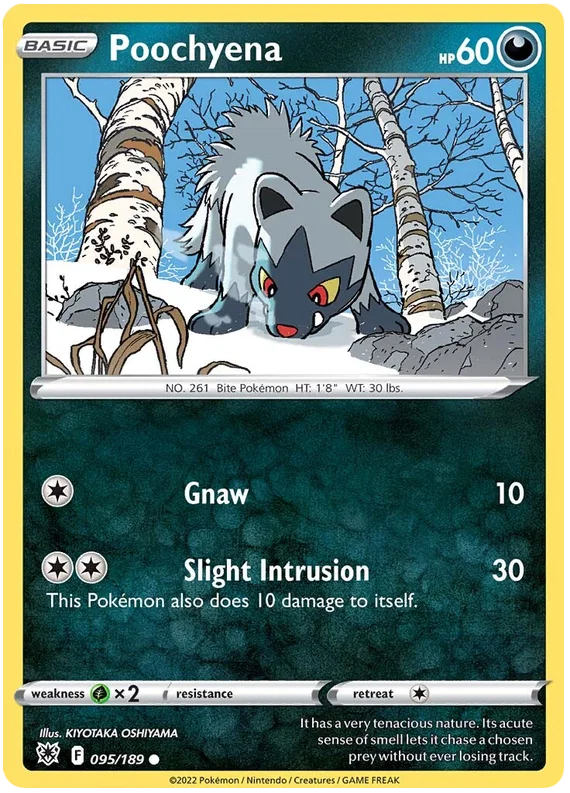 Poochyena (095/189) - Astral Radiance