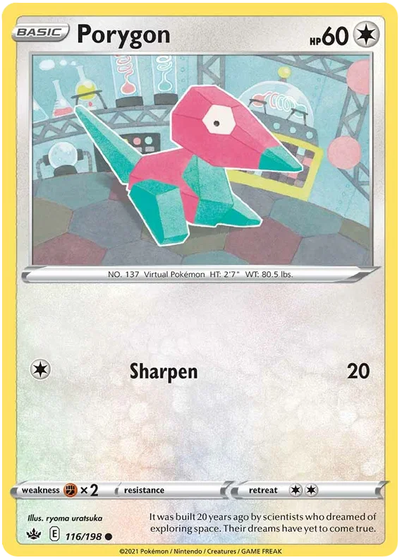 Porygon (116/198) - Chilling Reign
