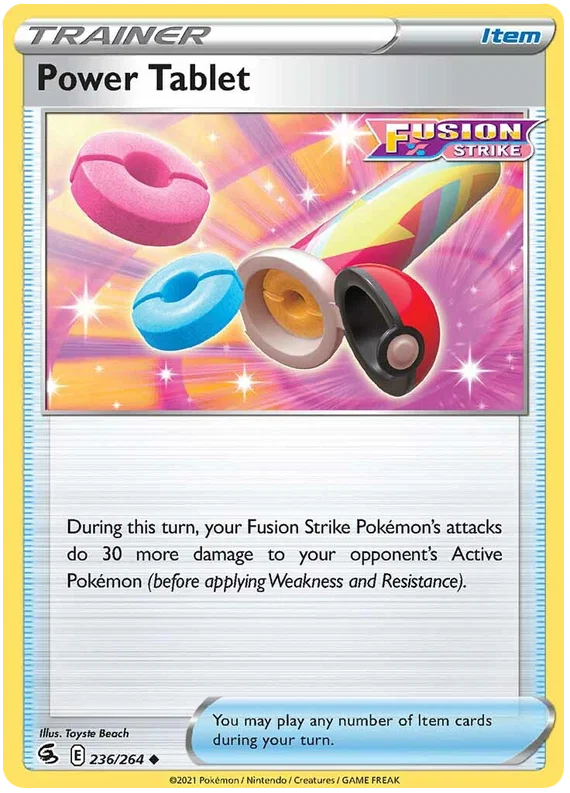 Power Tablet [Reverse Holo] (236/264) - Fusion Strike