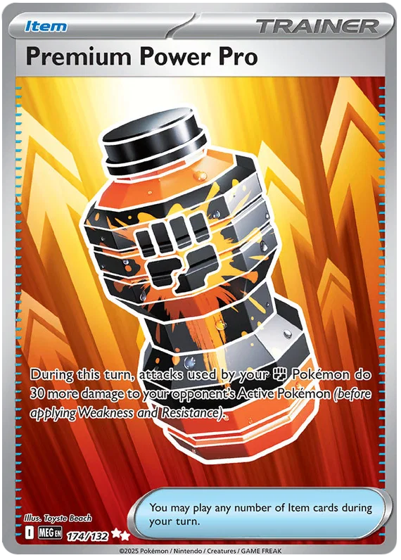 Premium Power Pro (174/132) Ultra Rare - Mega Evolution