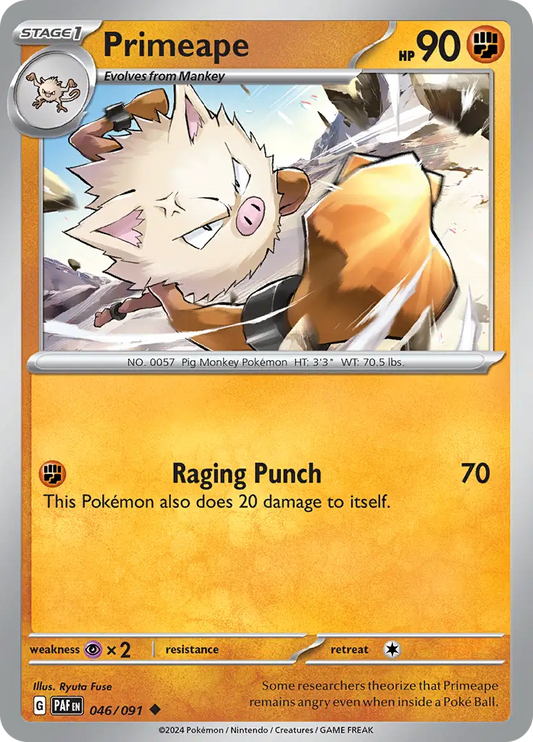 Primeape (046/091) - Paldean Fates
