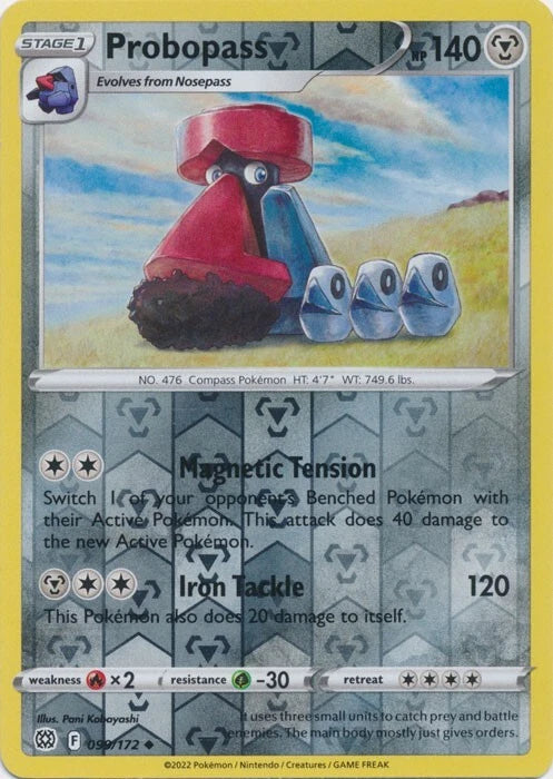 Probopass Reverse Holo (099/172) - Brilliant Stars