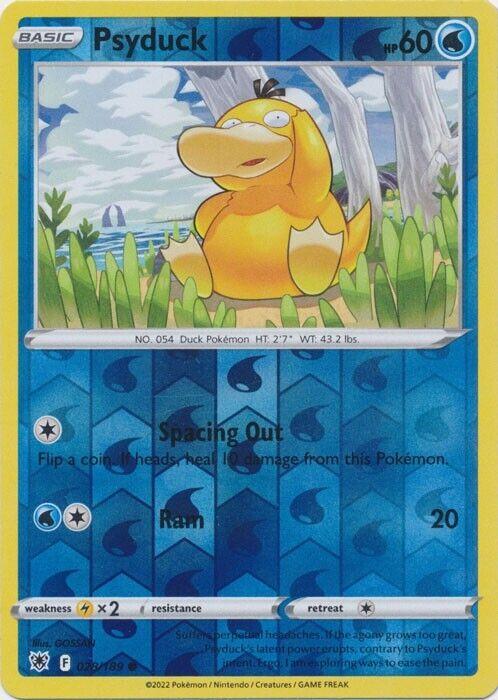 Psyduck Reverse Holo (028/189) - Astral Radiance