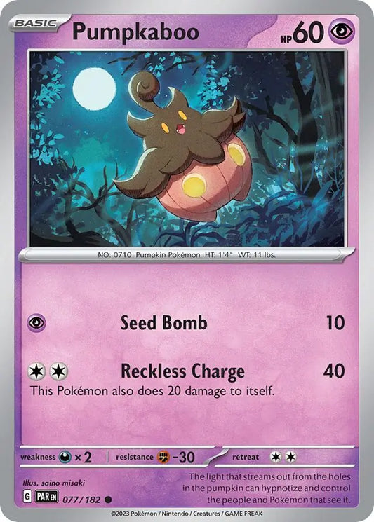 Pumpkaboo (077/182) - Paradox Rift