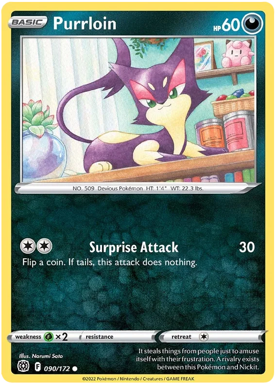 Purrloin (090/172) - Brilliant Stars