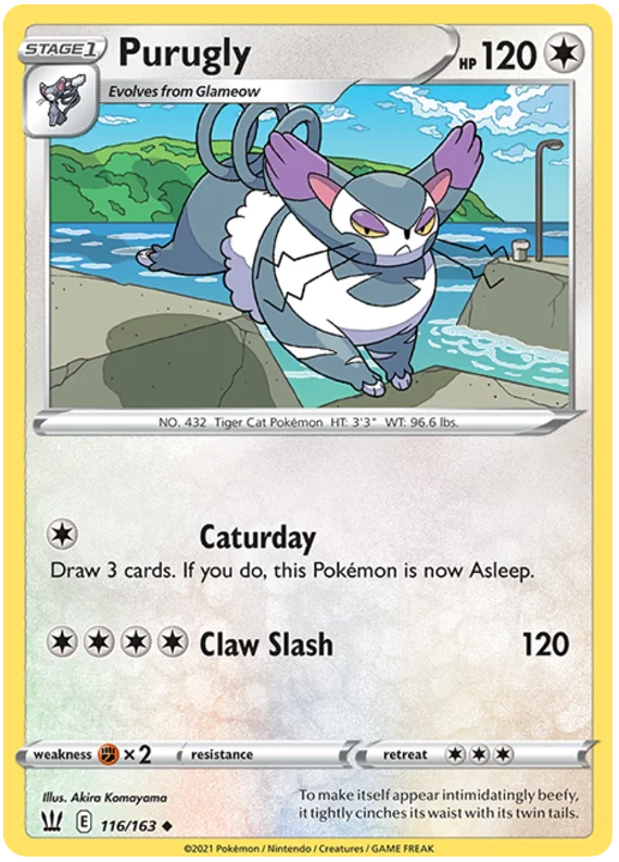 Purugly (116/163) - Battle Styles