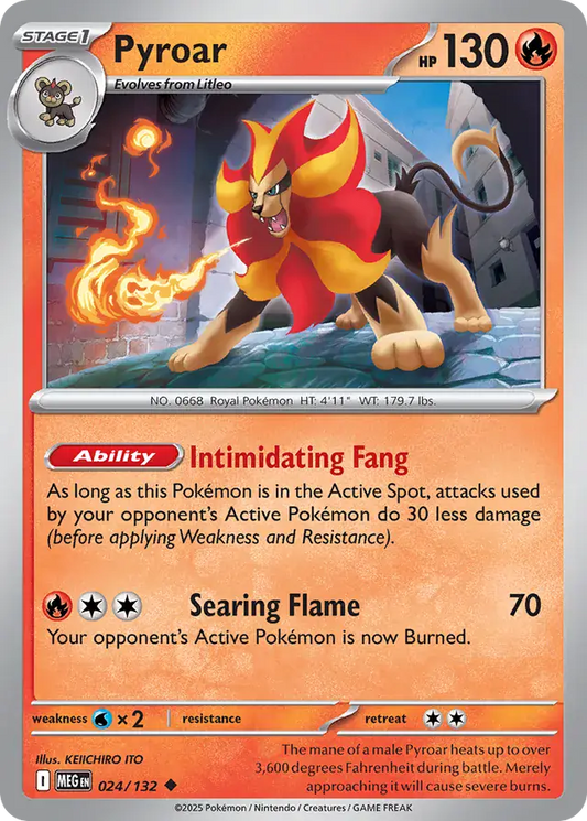 Pyroar (024/132) - Mega Evolution