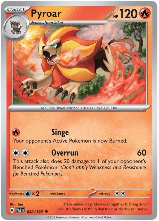 Pyroar (032/193) - Paldea Evolved