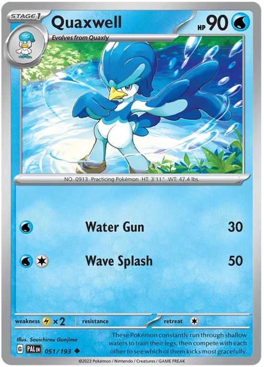 Quaxwell (051/193) - Paldea Evolved