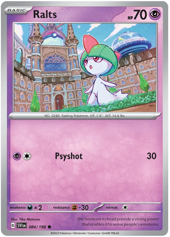 Ralts (084/198) - Scarlet & Violet