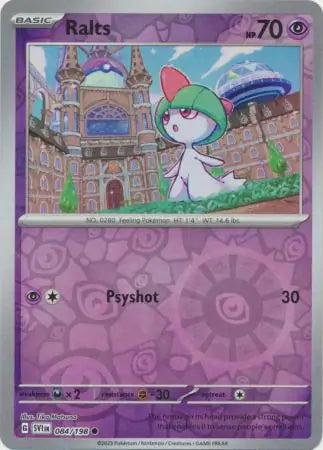 Ralts Reverse Holo (084/198) - Scarlet & Violet