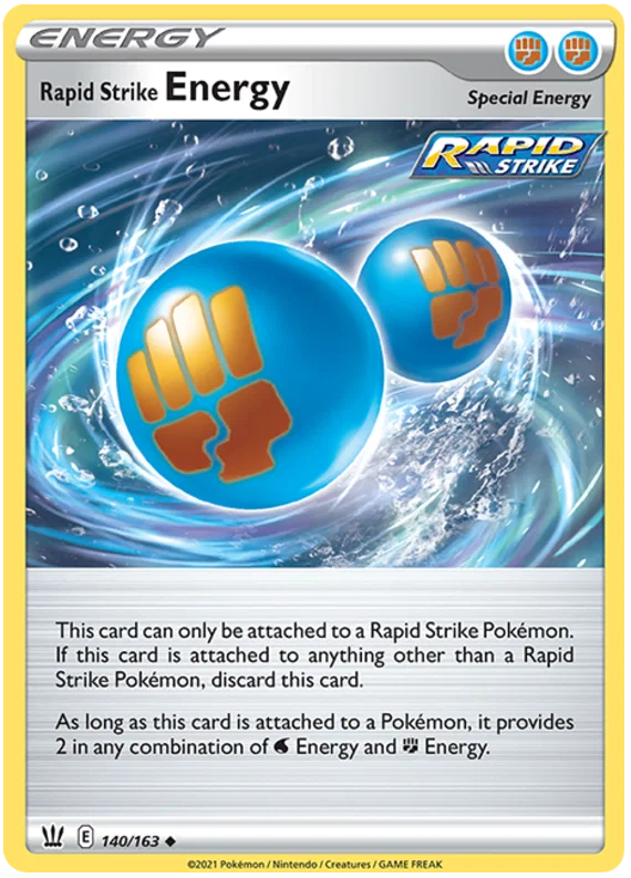 Rapid Strike Energy (140/163) - Battle Styles