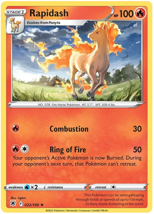 Rapidash (022/189) - Astral Radiance