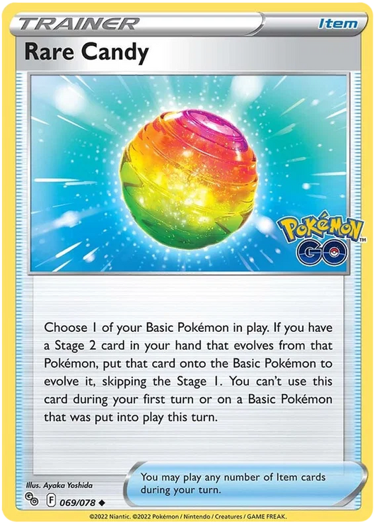 Rare Candy (069/078) - Pokémon Go