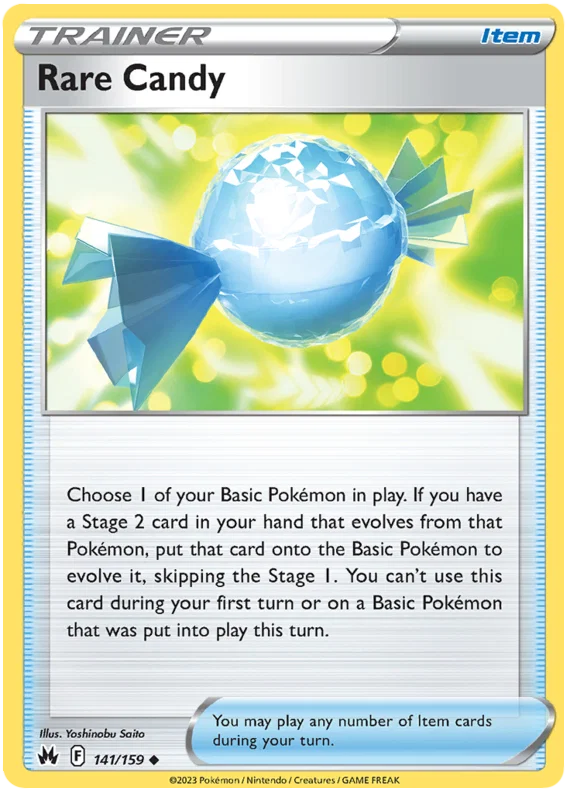 Rare Candy (141/159) - Crown Zenith