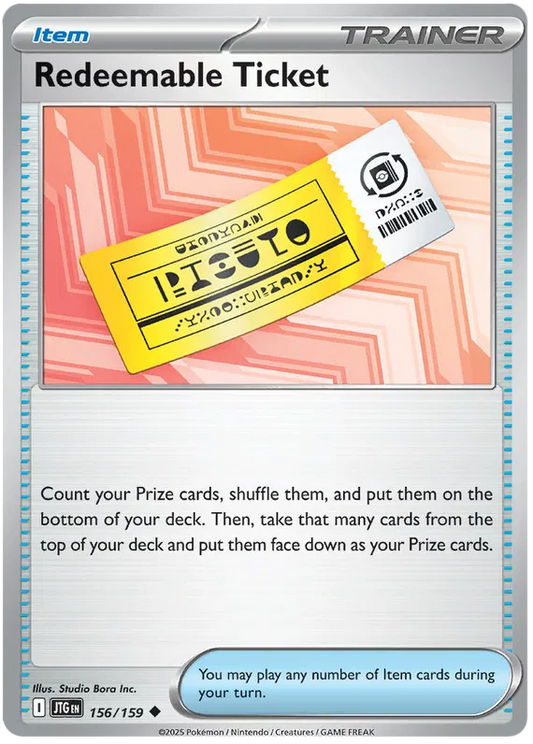 Redeemable Ticket (156/159) - Journey Together