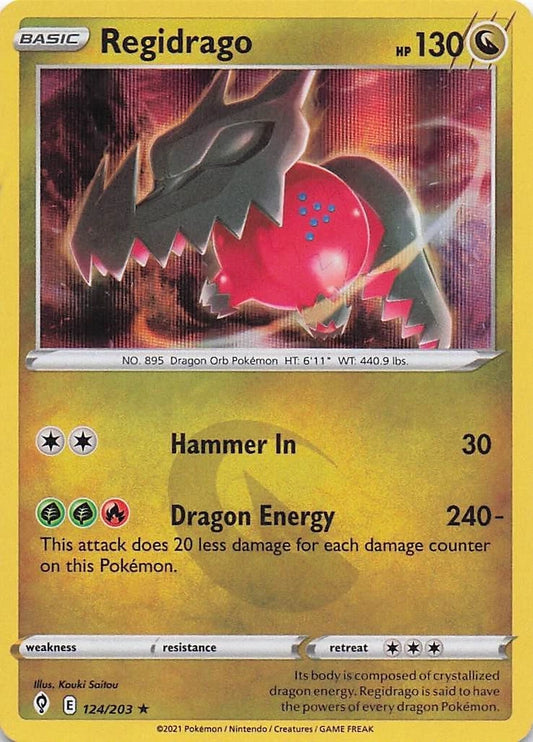 Regidrago Holo (124/203) - Evolving Skies