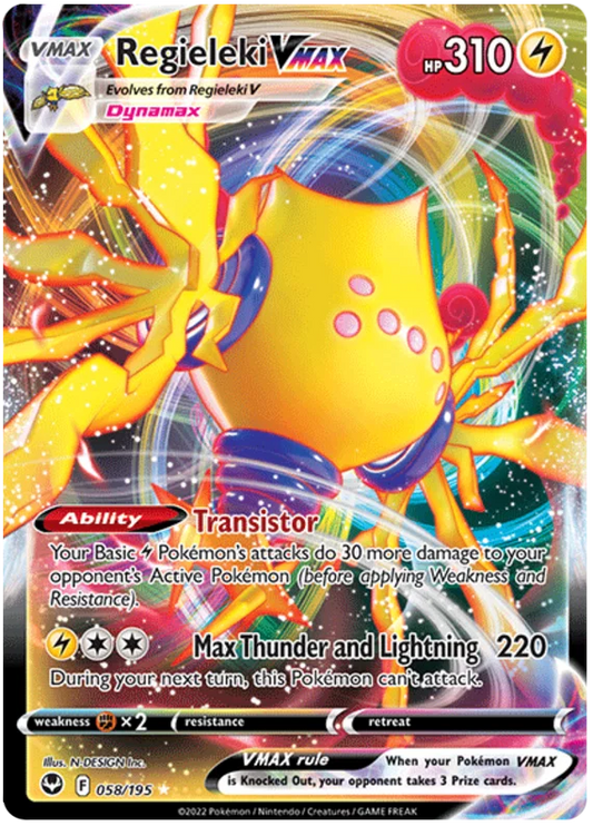 Regieleki VMAX (058/195) - Silver Tempest