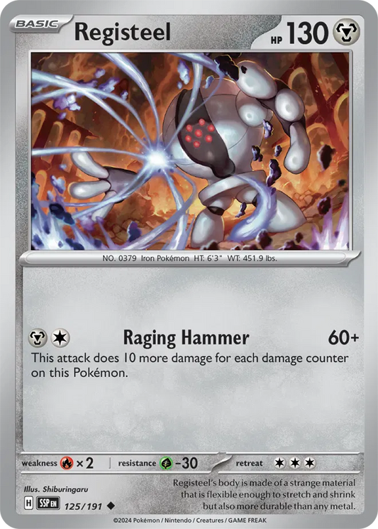 Registeel (125/191) - Surging Sparks