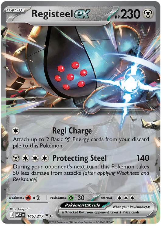 Registeel ex (145/217) - Ascended Heroes