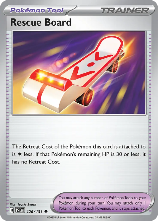 Rescue Board (126/131) - Prismatic Evolutions