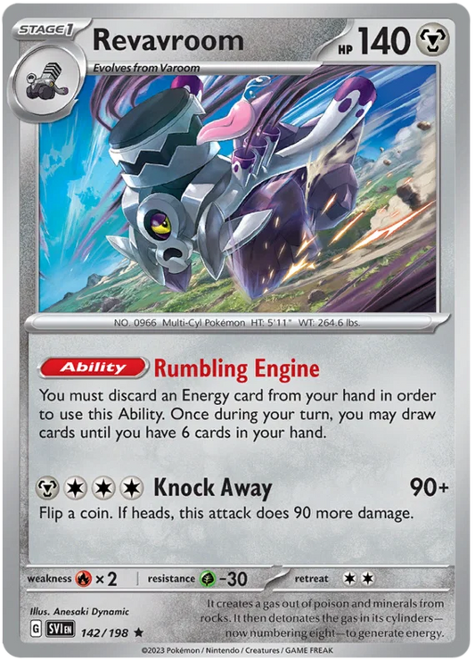 Revavroom Holo (142/198) - Scarlet & Violet